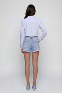 Lorelei Crepe Button-Front Shirt