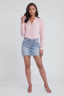 Lorelei Crepe Button-Front Shirt