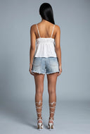 Noah Lace Trim Babydoll Cami