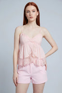 Noah Lace Trim Babydoll Cami