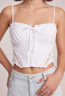 Eden Crop Bustier Top