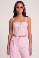 Eden Crop Bustier Top