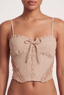 Eden Crop Bustier Top