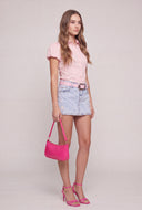 Puff Sleeve Poplin Shirt