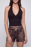 Karsyn Padded Halter Neck Top