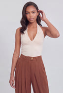 Karsyn Padded Halter Neck Top