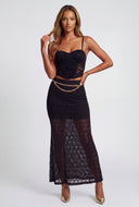Floral Lace Bustier Top