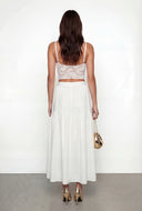 Floral Lace Bustier Top