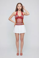 League Varsity Halter Top