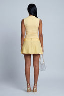 Ruched Sleeveless Top