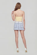 Morgan Cowl Neck Halter Top