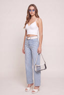 Rib Knit Crop Cami