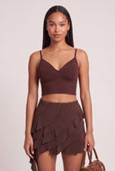 Padded Crop Cami