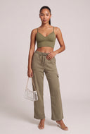 Padded Crop Cami