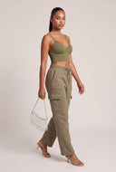 Padded Crop Cami