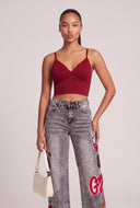Padded Crop Cami