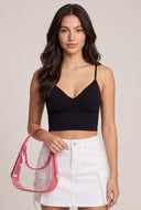 Shelf Bra Crop Cami