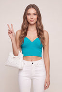 Shelf Bra Crop Cami