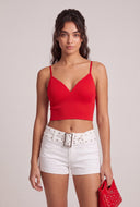 Shelf Bra Crop Cami