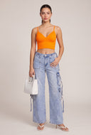Shelf Bra Crop Cami