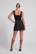 Square Neck Crop Tank Top