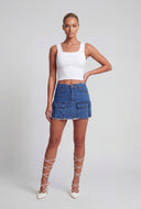 Square Neck Crop Tank Top