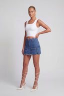 Square Neck Crop Tank Top