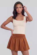 Square Neck Crop Tank Top