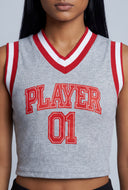 Player Crop Tank Top