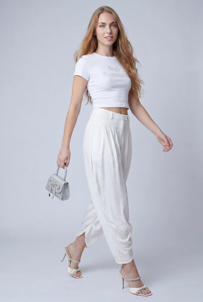 Glam High Maintenance Baby Tee