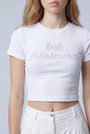 Glam High Maintenance Baby Tee