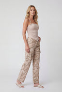 Western Buckle Halter Handkerchief Top