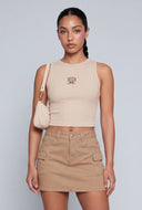 Boston Sleeveless Baby Tee