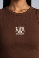 Boston Sleeveless Baby Tee