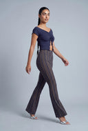 Off The Shoulder Flyaway Crop Top