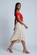 Off The Shoulder Flyaway Crop Top