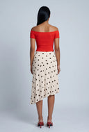 Off The Shoulder Flyaway Crop Top