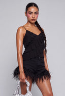 Asymmetrical Ruffle Cami