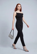 Ruched Asymmetrical Blouse