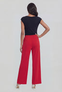Gabrielle Cowl Neck Ruched Blouse