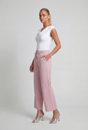 Gabrielle Cowl Neck Ruched Blouse