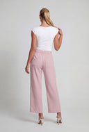 Gabrielle Cowl Neck Ruched Blouse