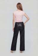 Gabrielle Cowl Neck Ruched Blouse