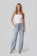 Ruched Crop Tube Top