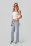 Ruched Crop Tube Top