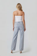 Ruched Crop Tube Top