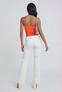 Ruched Crop Tube Top