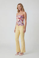 Monica Ruched Tube Top