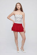 Monica Ruched Tube Top