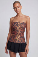 Monica Ruched Tube Top